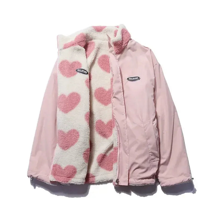 Alveena | Reversible Heart Jacket - MABEL LONDON