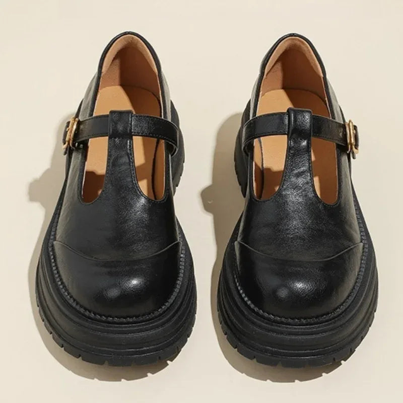 Luna | Classic T-Bar Shoes - MABEL LONDON