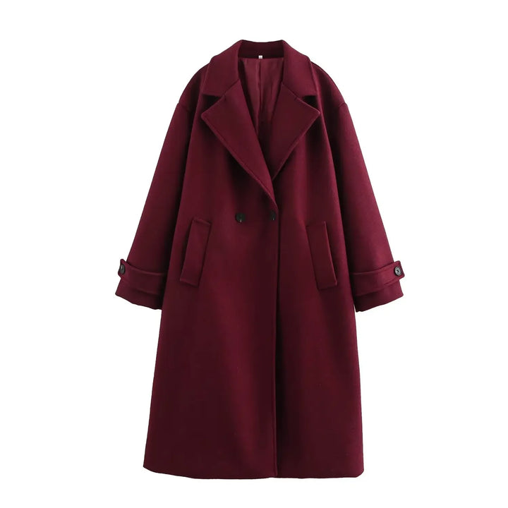 Elora - Longline Luxe Coat - MABEL LONDON