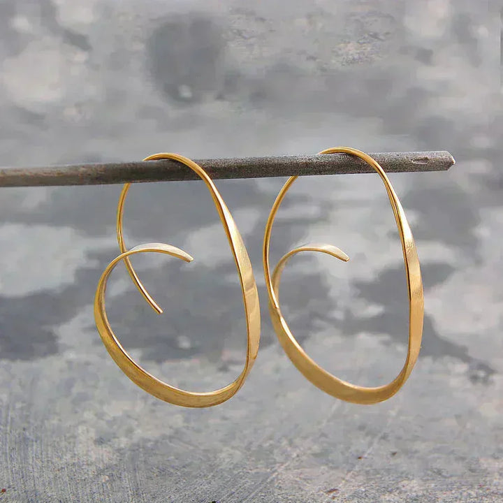 Spiral Earrings Delight - MABEL LONDON