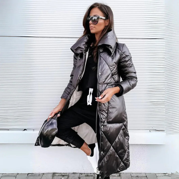 STELLA™ - Modern Quilted Coat - MABEL LONDON
