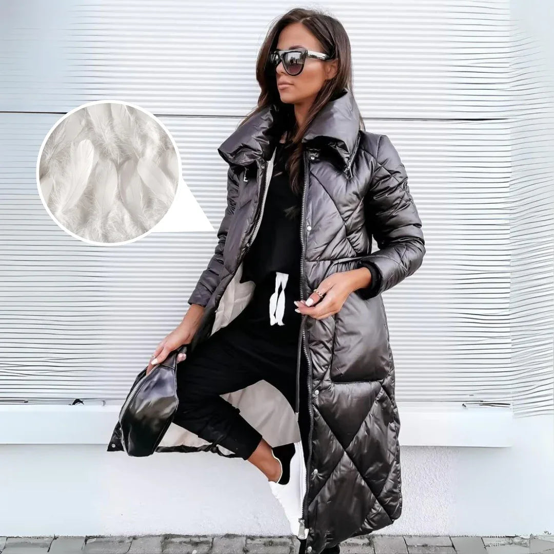 STELLA™ - Modern Quilted Coat - MABEL LONDON