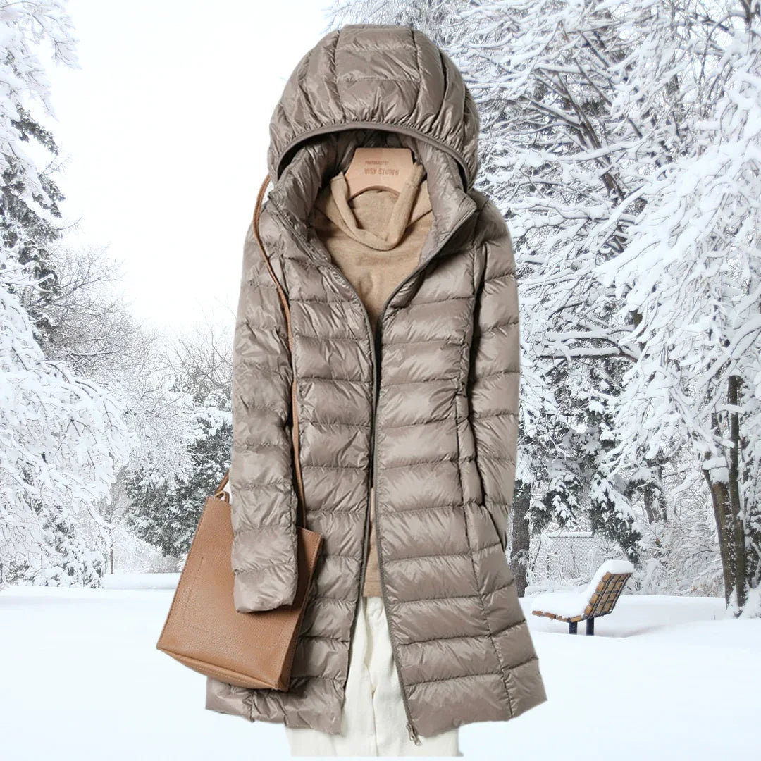 Charlotte | Ultra-Light Down Jacket - MABEL LONDON