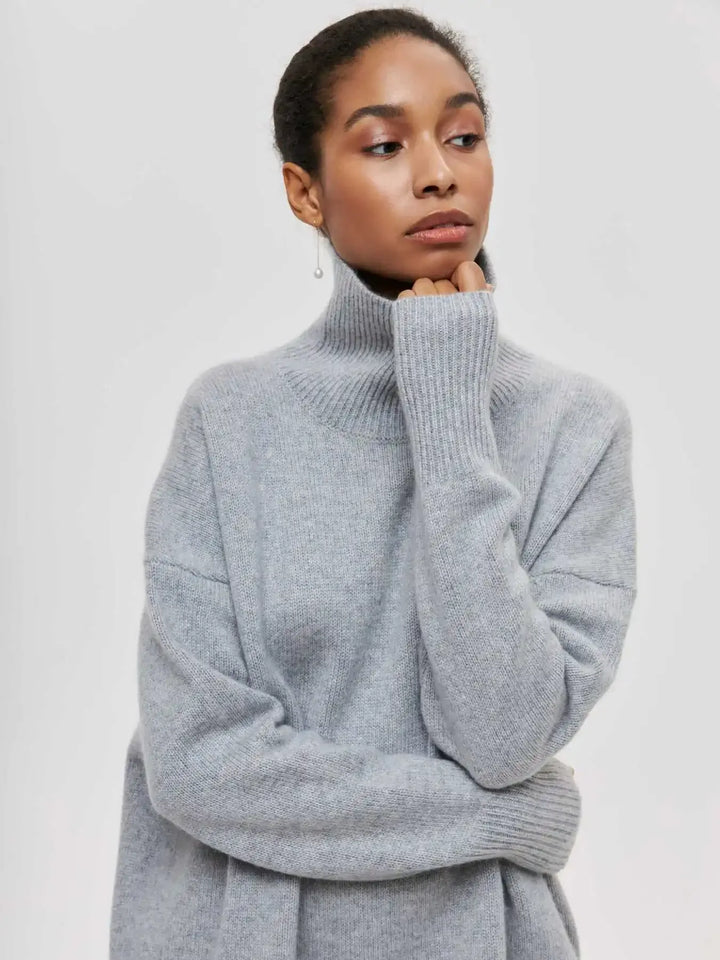 ALYSSA™ - Elegant Turtleneck Sweater - MABEL LONDON