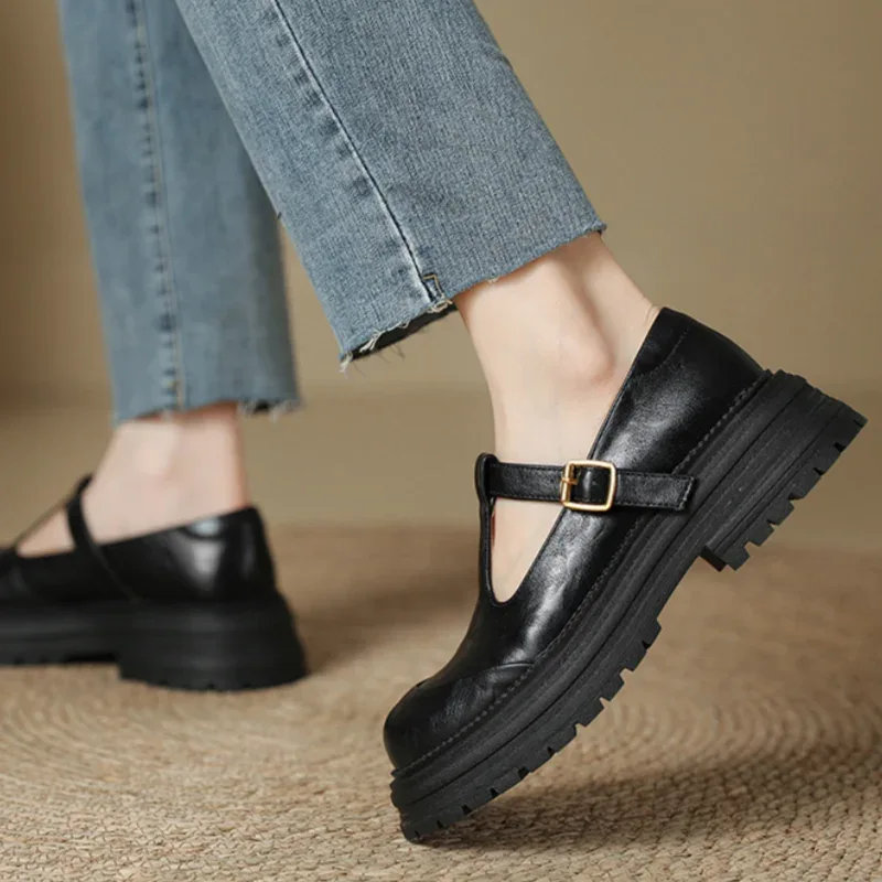Luna | Classic T-Bar Shoes - MABEL LONDON