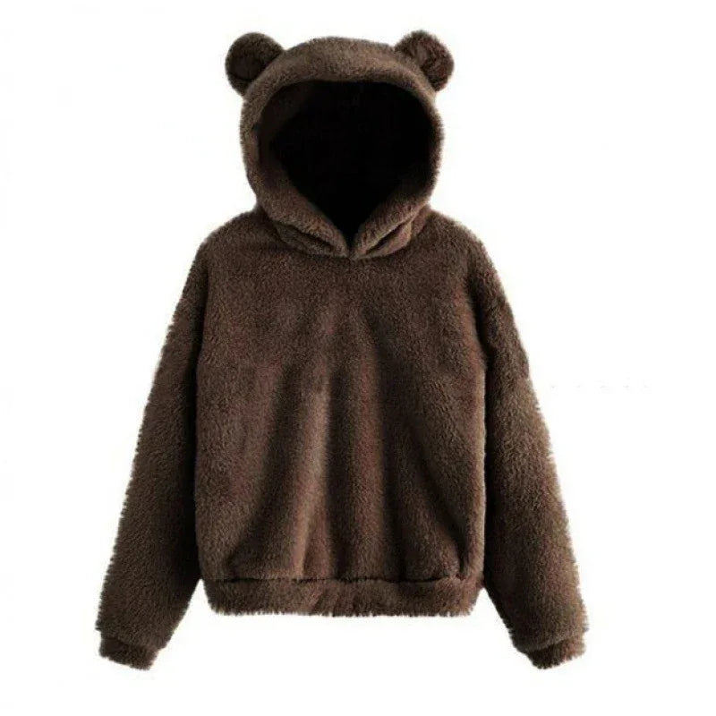 Ellie - Fluffy Teddybear Sweater - MABEL LONDON