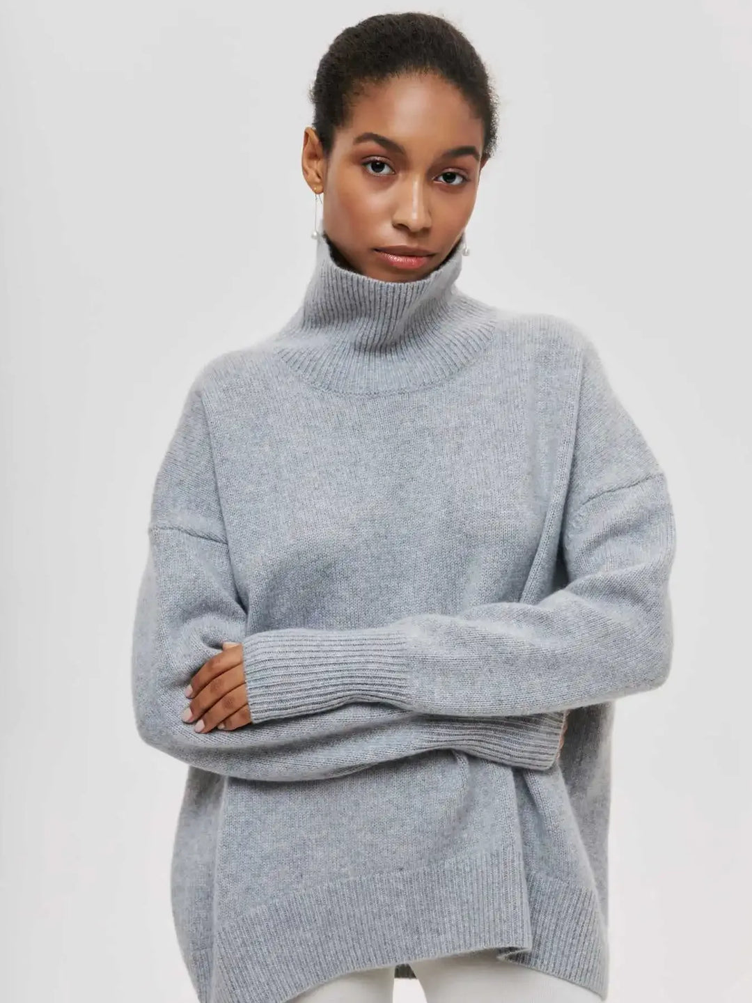 ALYSSA™ - Elegant Turtleneck Sweater - MABEL LONDON