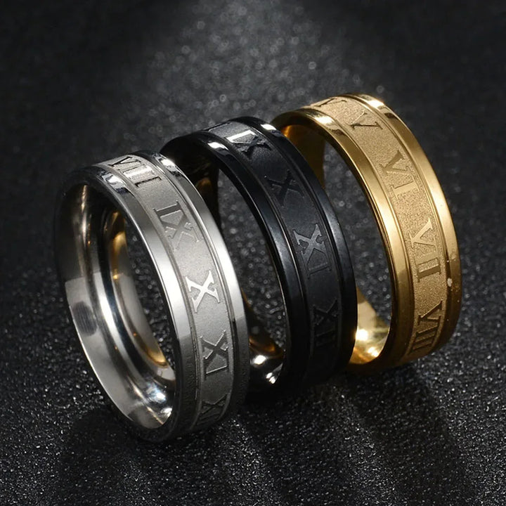 NOELLE™ – Modern Roman Numeral Ring - MABEL LONDON