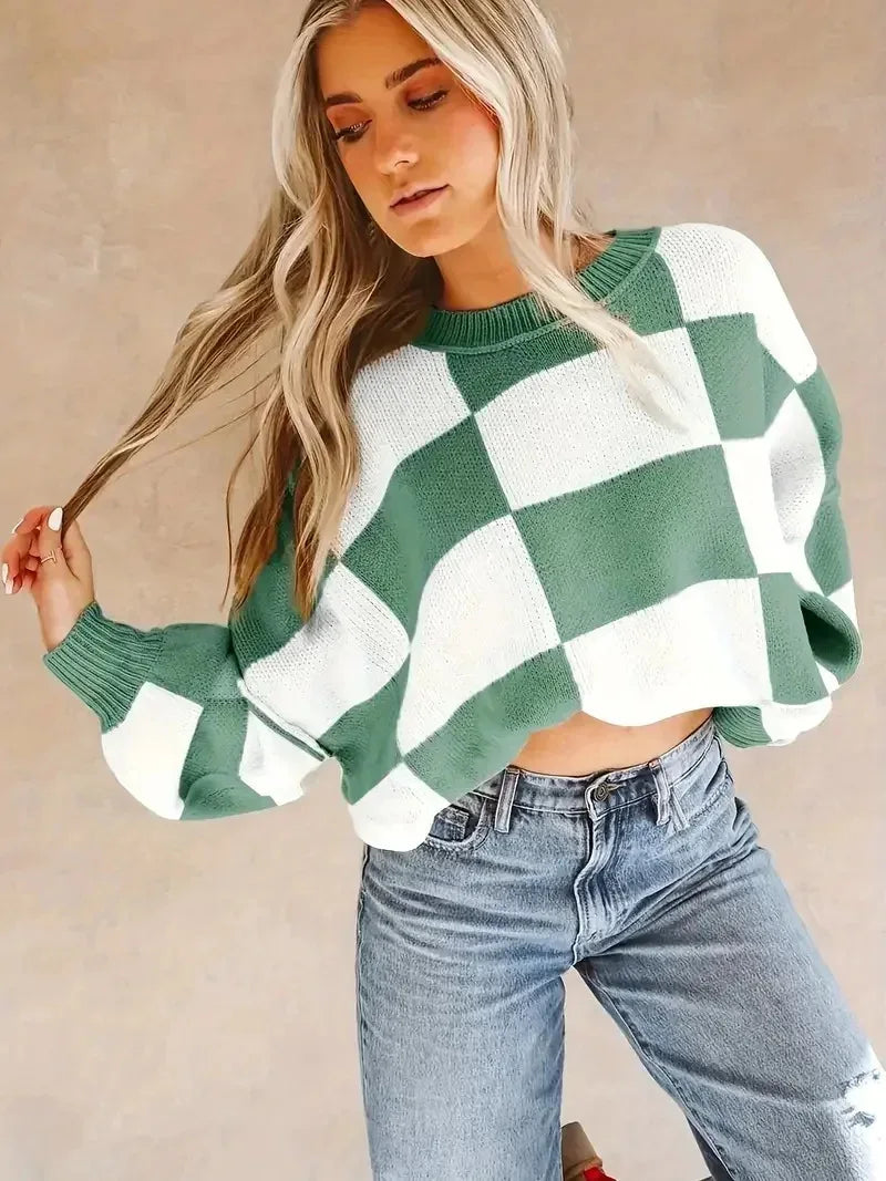 Kayla - Cozy Pullover Sweater - MABEL LONDON