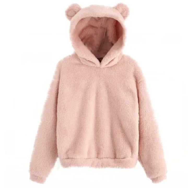 Ellie - Fluffy Teddybear Sweater - MABEL LONDON