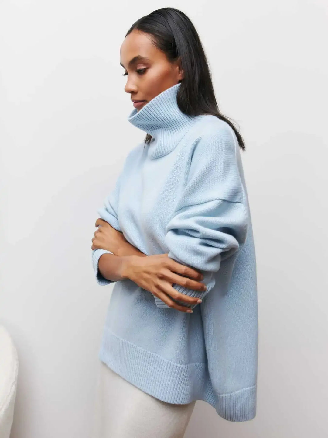 ALYSSA™ - Elegant Turtleneck Sweater - MABEL LONDON