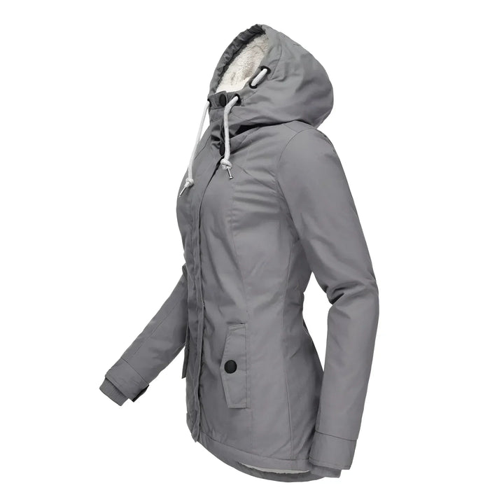 Agnes | Long Waterproof Winter Coat - MABEL LONDON