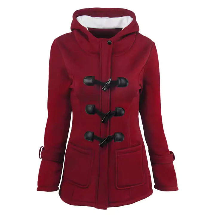 Debby | Trench Coat with Hood - MABEL LONDON