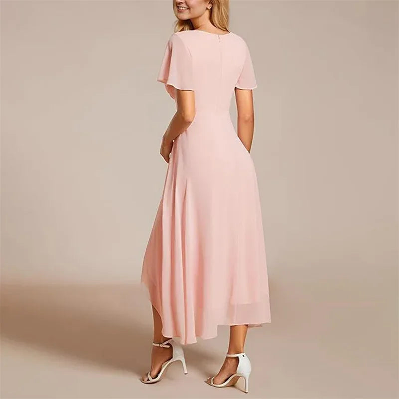 Ismey | Elegant Flowing Dress - MABEL LONDON