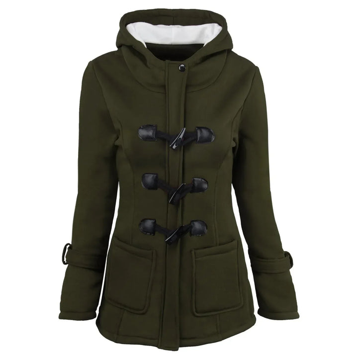 Debby | Trench Coat with Hood - MABEL LONDON