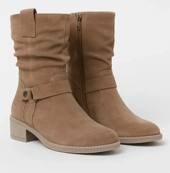 SUEVANAE™ | SUEDE BOOTS - MABEL LONDON