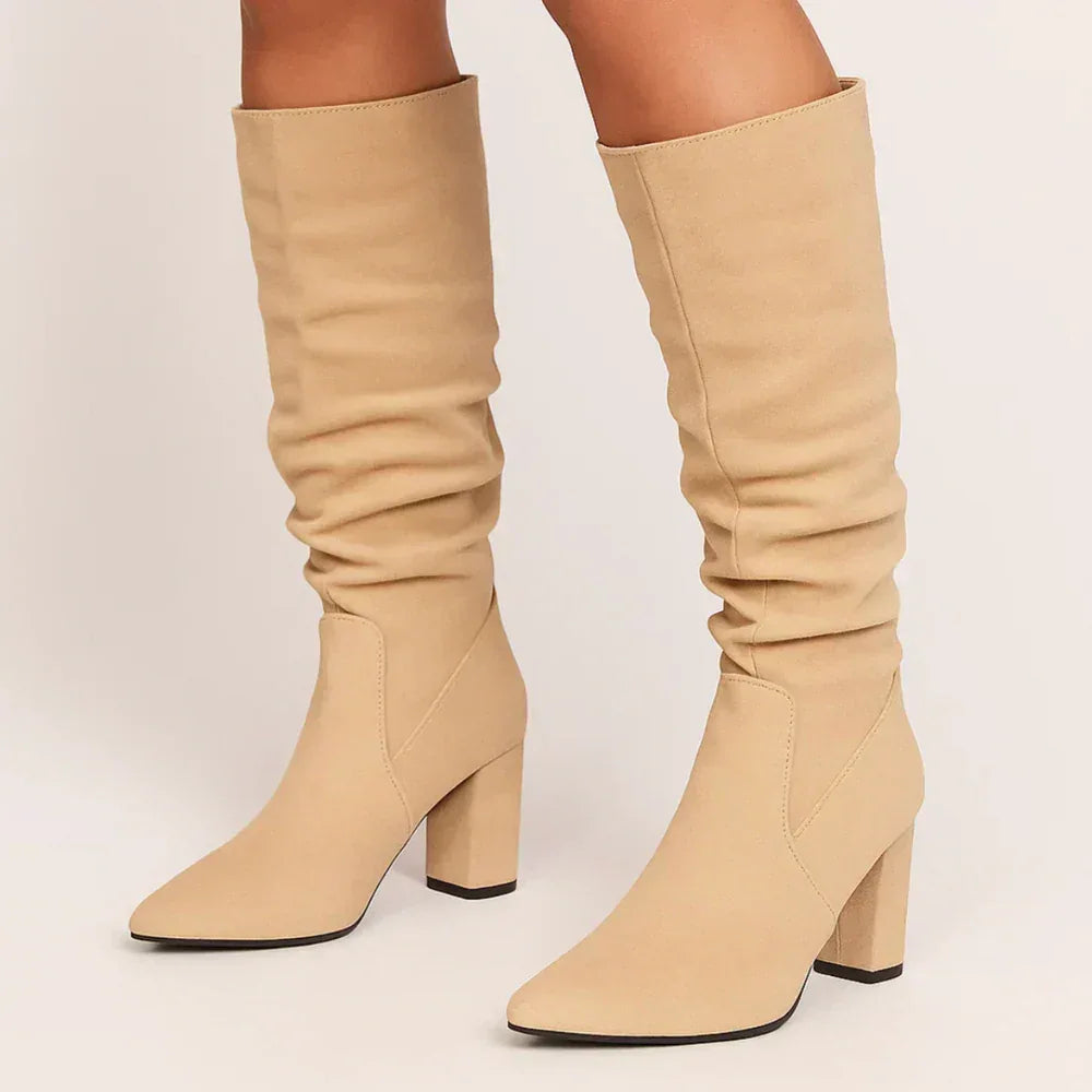 LANORA™ | SUEDE BOOTS - MABEL LONDON