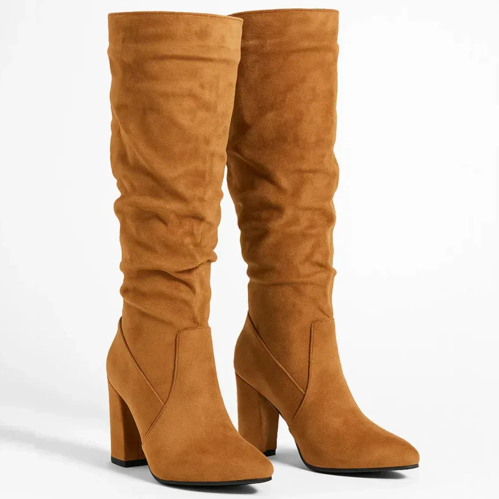 LANORA™ | SUEDE BOOTS - MABEL LONDON
