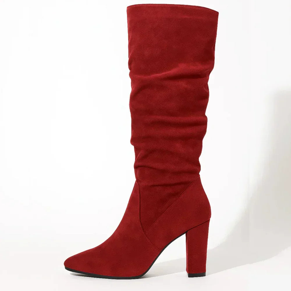 LANORA™ | SUEDE BOOTS - MABEL LONDON