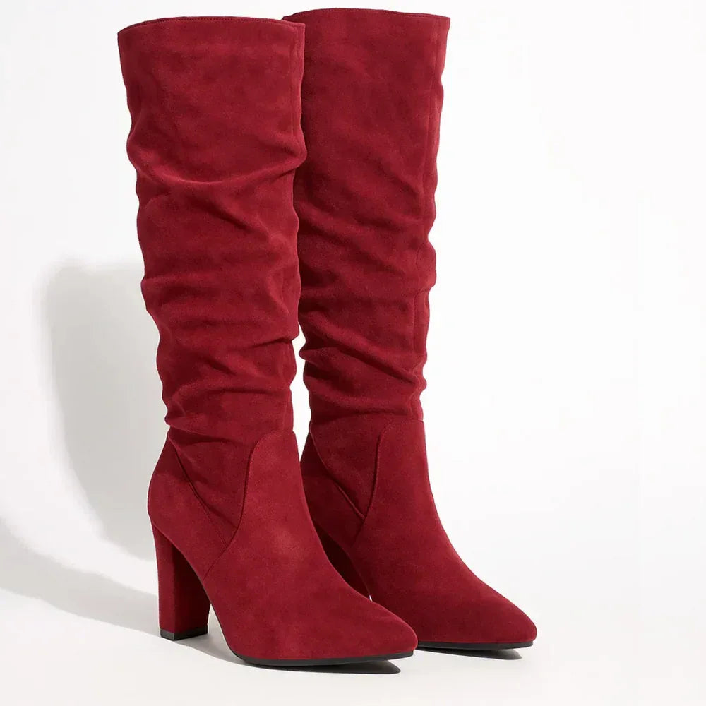 LANORA™ | SUEDE BOOTS - MABEL LONDON