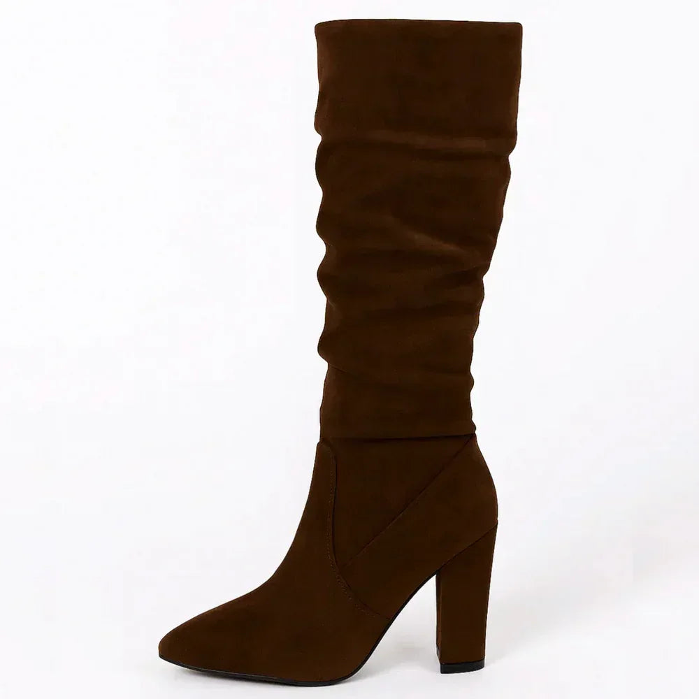 LANORA™ | SUEDE BOOTS - MABEL LONDON