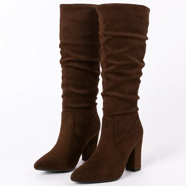 LANORA™ | SUEDE BOOTS - MABEL LONDON