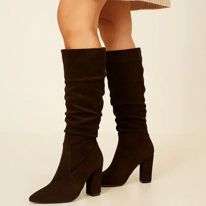 LANORA™ | SUEDE BOOTS - MABEL LONDON