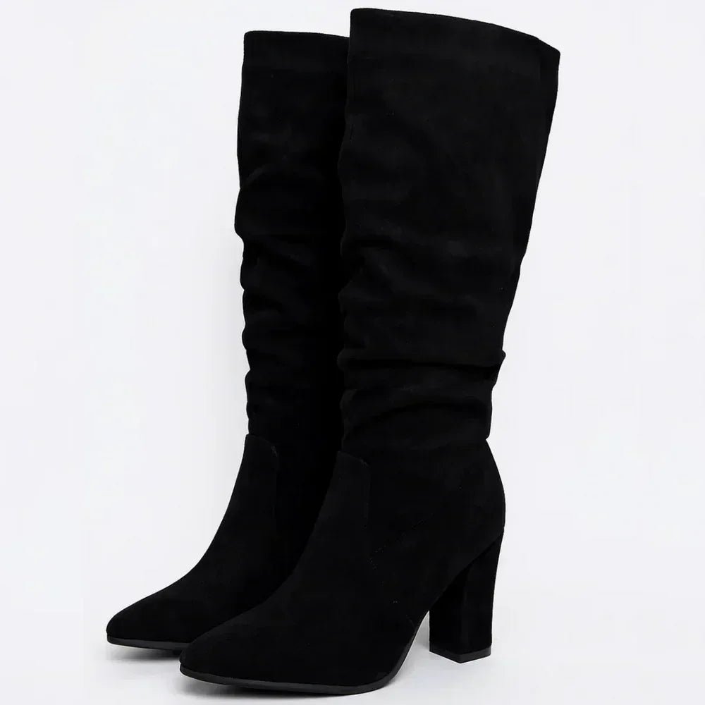 LANORA™ | SUEDE BOOTS - MABEL LONDON