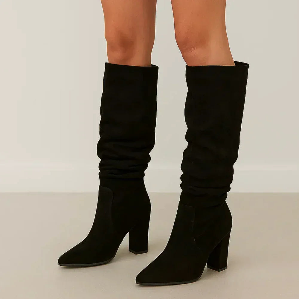 LANORA™ | SUEDE BOOTS - MABEL LONDON