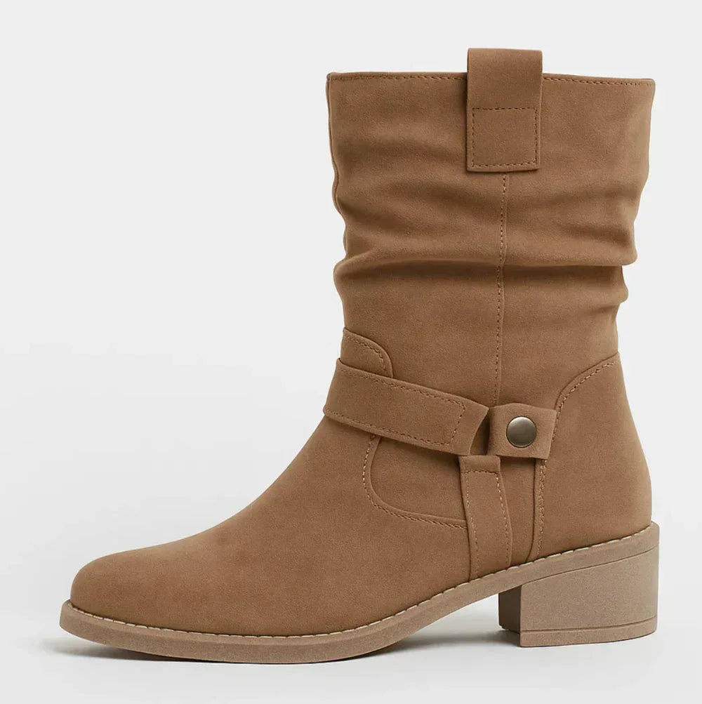 SUEVANAE™ | SUEDE BOOTS - MABEL LONDON