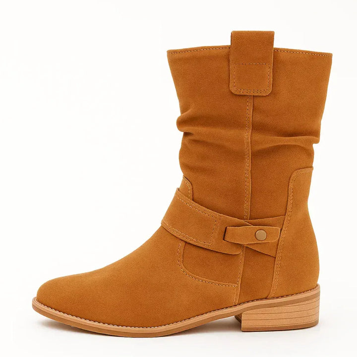 SUEVANAE™ | SUEDE BOOTS - MABEL LONDON