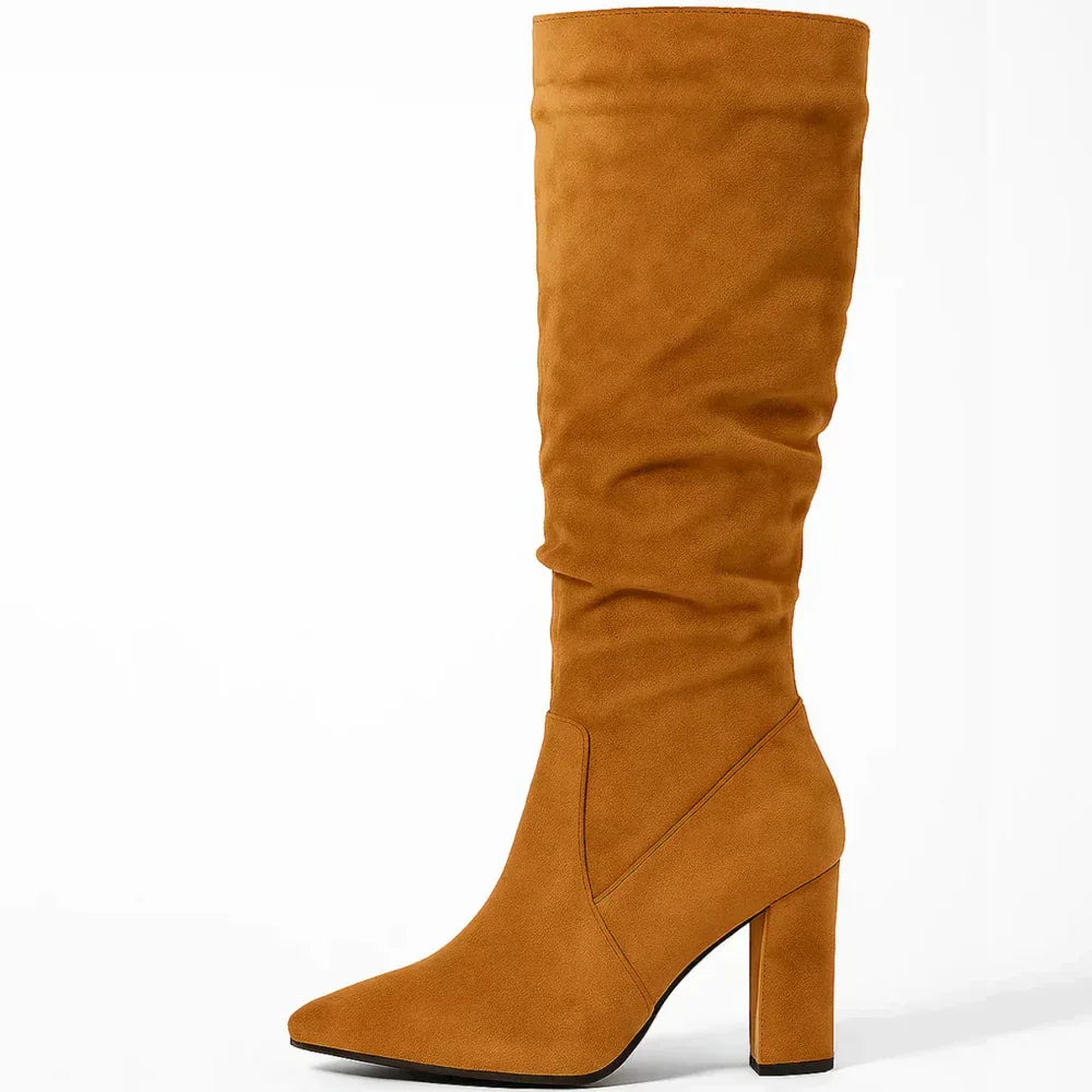 LANORA™ | SUEDE BOOTS - MABEL LONDON