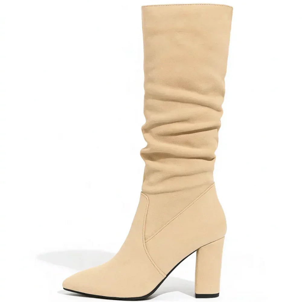LANORA™ | SUEDE BOOTS - MABEL LONDON
