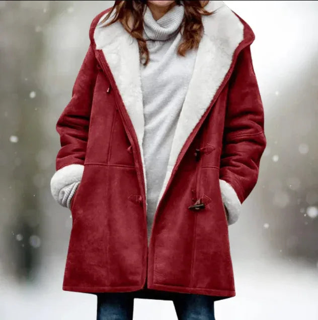 Noelle™ | Warm and Stylish Fleece Coat - MABEL LONDON