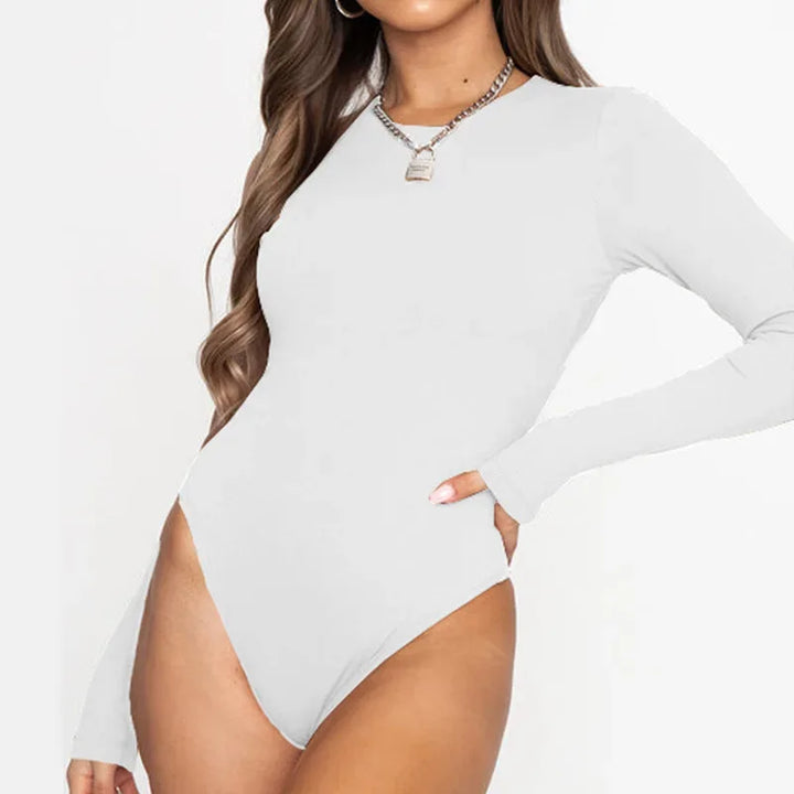 MIRAYE™ – Sleek Long Sleeve Bodysuit - MABEL LONDON