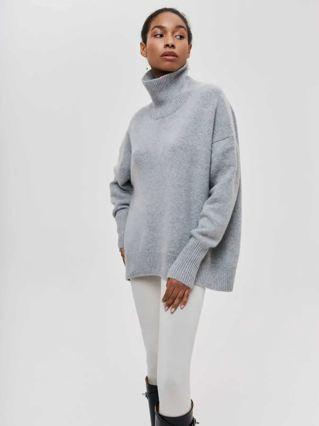 ALYSSA™ - Elegant Turtleneck Sweater - MABEL LONDON