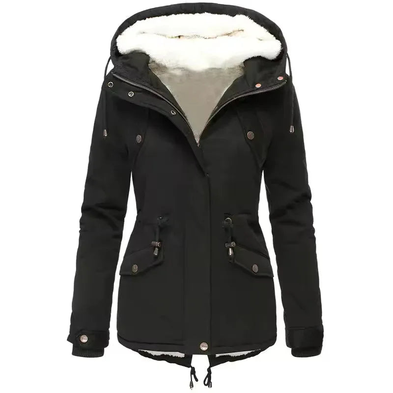 Vanessa | Winter Hooded Jacket - MABEL LONDON