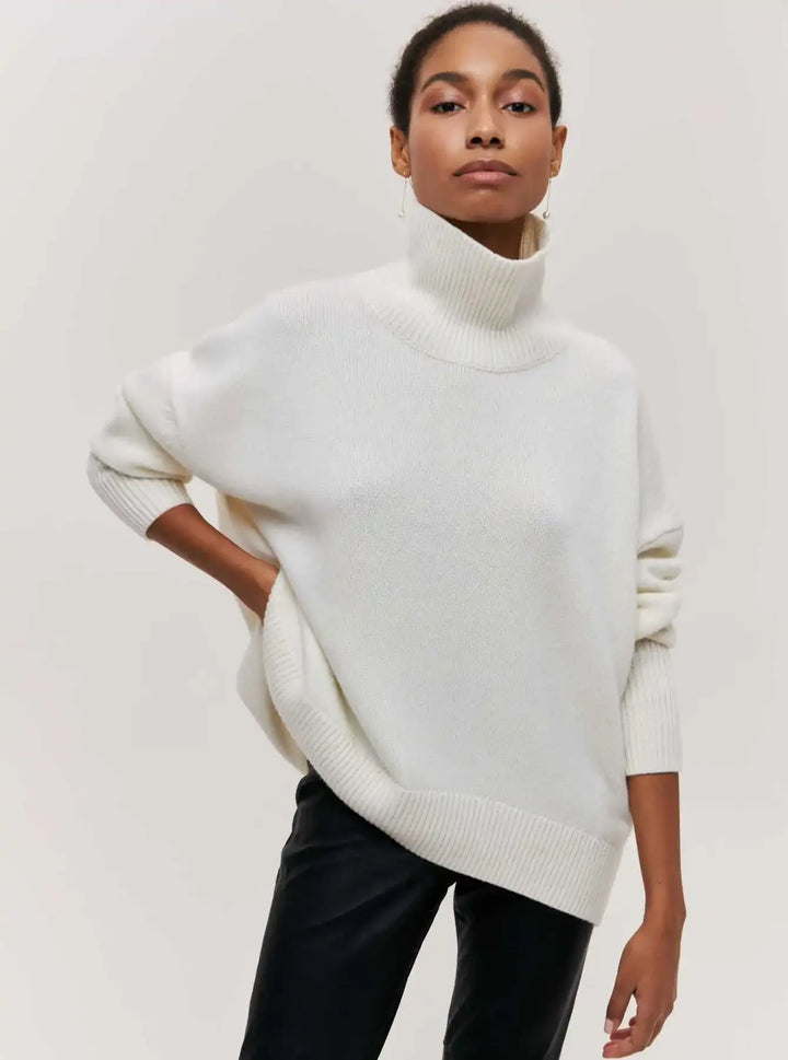 ALYSSA™ - Elegant Turtleneck Sweater - MABEL LONDON