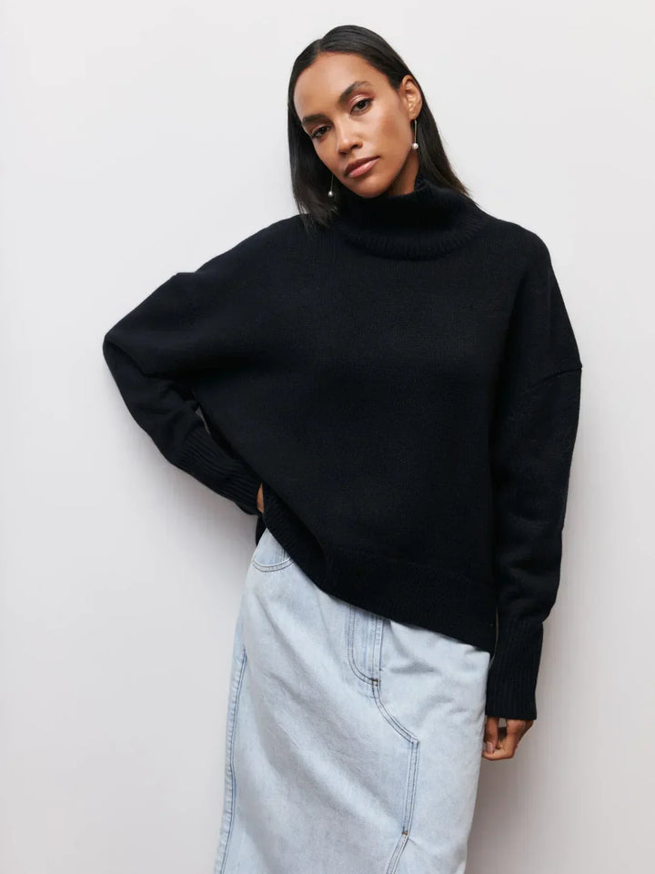 ALYSSA™ - Elegant Turtleneck Sweater - MABEL LONDON