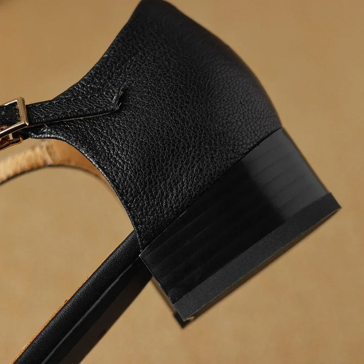 Joan | Timeless T-Bar Flats - MABEL LONDON