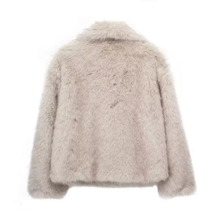 Fiorina | Faux Fur Jacket - MABEL LONDON