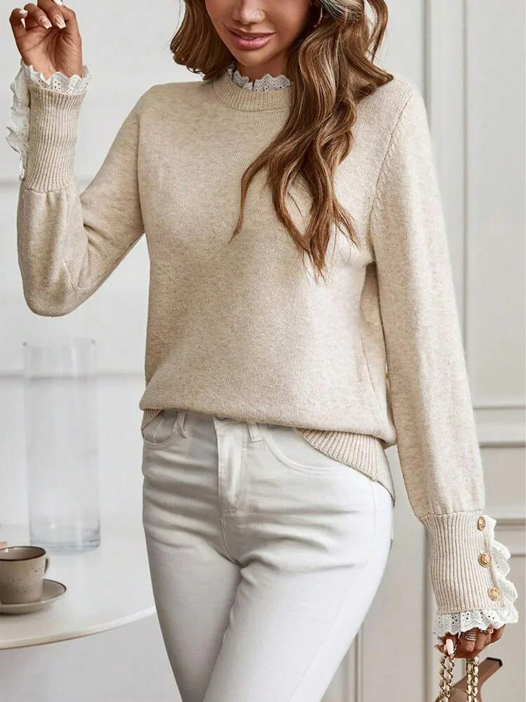 Claire - knitted sweater - MABEL LONDON