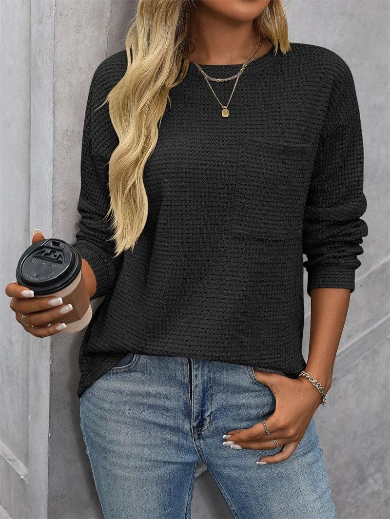ELIANE™ - Casual Cozy Sweatshirt - MABEL LONDON