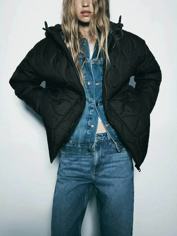 VARA™ - Relaxed Fit Winter Jacket - MABEL LONDON