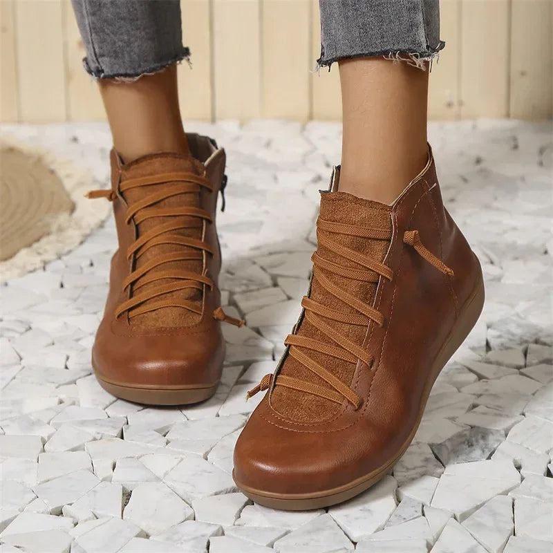Windsor™ | Casual Comfort Ankle Boots - MABEL LONDON