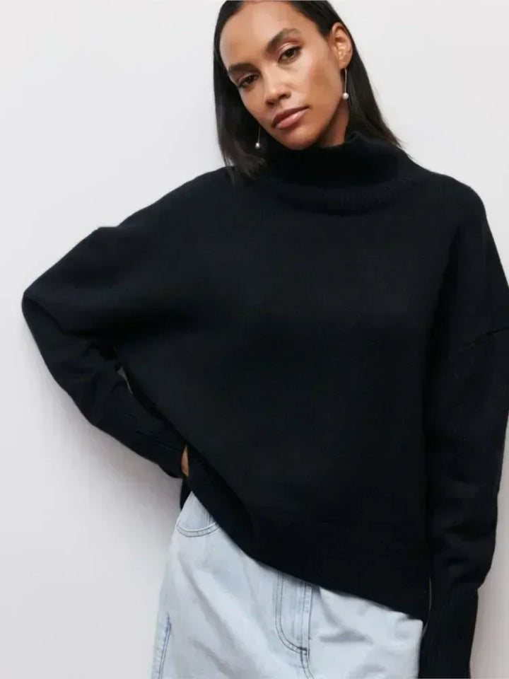 ALYSSA™ - Elegant Turtleneck Sweater - MABEL LONDON