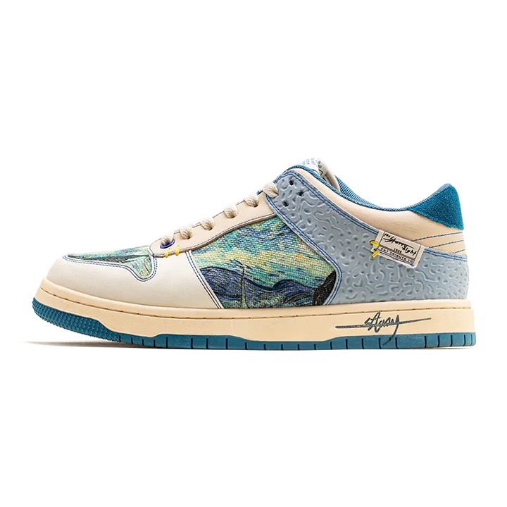VAN GOGH™ | Starry Night Inspired Sneakers - MABEL LONDON