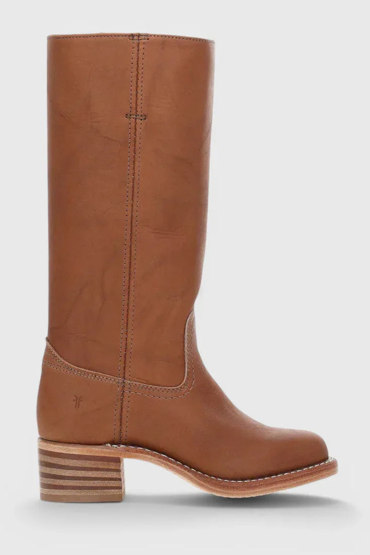 PIPPA | WOMEN'S LEATHER KNEE-HIGH BOOTS WITH HEELS - MABEL LONDON