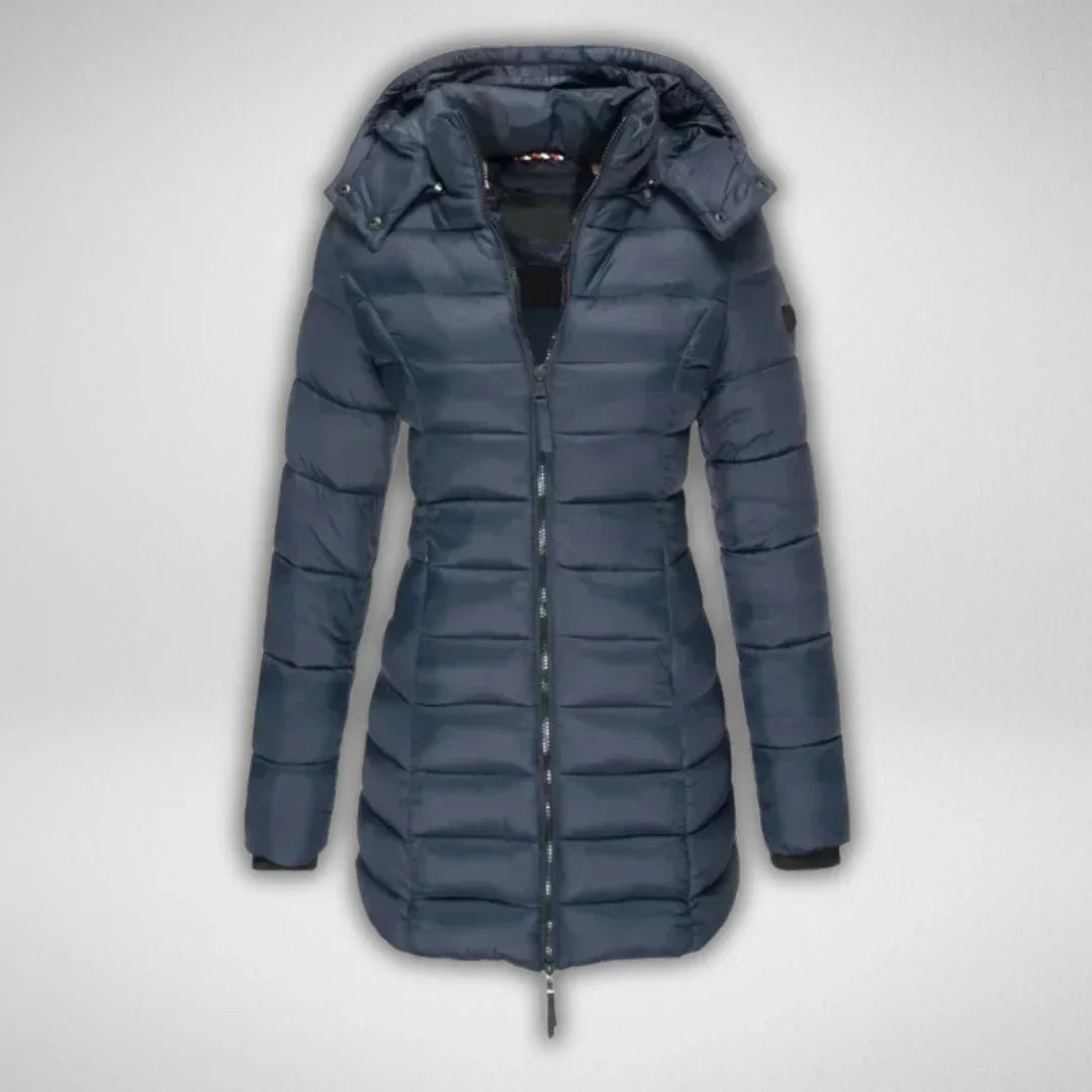 TALIA™ - Classic Long Puffer Jacket - MABEL LONDON