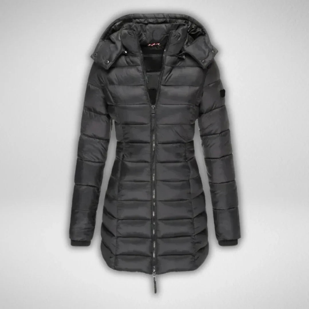 TALIA™ - Classic Long Puffer Jacket - MABEL LONDON